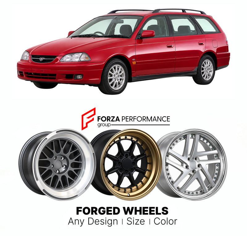 CUSTOM CLASSIC VINTAGE RESTOMOD RETRO OLD SCHOOL FORGED WHEELS RIMS for TOYOTA CALDINA T210 1997 - 2002