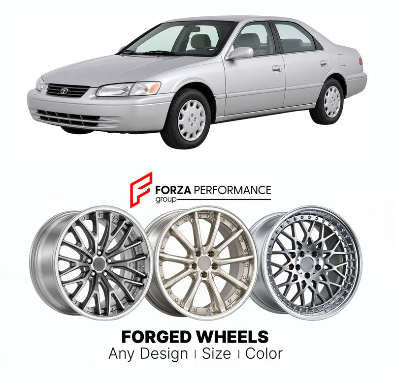 CUSTOM CLASSIC VINTAGE RESTOMOD RETRO OLD SCHOOL FORGED WHEELS RIMS for TOYOTA CAMRY XV20 1996 - 2001