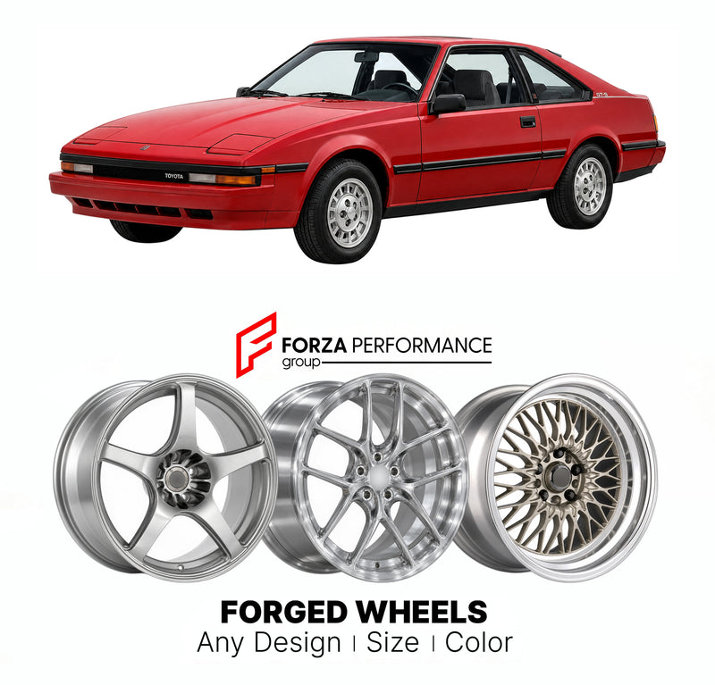 CUSTOM CLASSIC VINTAGE RESTOMOD RETRO OLD SCHOOL FORGED WHEELS RIMS for TOYOTA CELICA A60 1981 - 1985