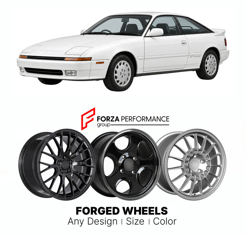CUSTOM CLASSIC VINTAGE RESTOMOD RETRO OLD SCHOOL FORGED WHEELS RIMS for TOYOTA CELICA T180 1989 - 1993
