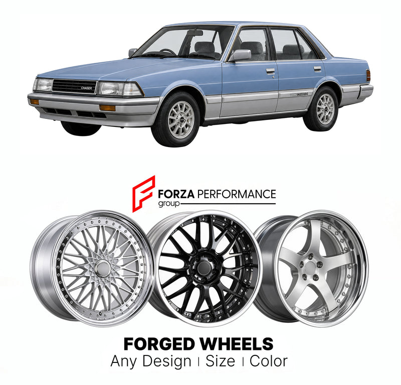CUSTOM CLASSIC VINTAGE RESTOMOD RETRO OLD SCHOOL FORGED WHEELS RIMS for TOYOTA CHASER X60 1980 - 1984