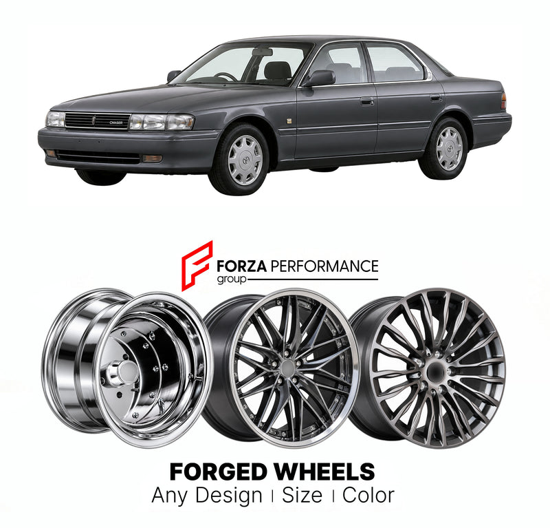 CUSTOM CLASSIC VINTAGE RESTOMOD RETRO OLD SCHOOL FORGED WHEELS RIMS for TOYOTA CHASER X90 1992 - 1996