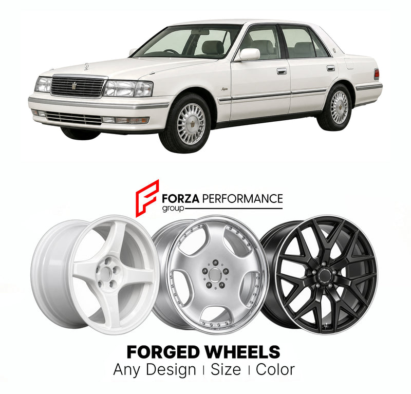 CUSTOM CLASSIC VINTAGE RESTOMOD RETRO OLD SCHOOL FORGED WHEELS RIMS for TOYOTA CROWN S140 1991 - 1995