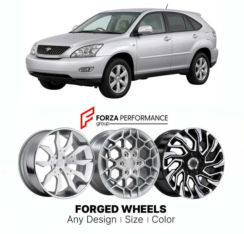 FORGED WHEELS RIMS for TOYOTA HARRIER XU30 2003 - 2005
