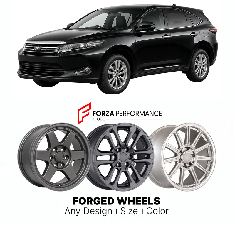FORGED WHEELS RIMS for TOYOTA HARRIER XU60 2013 - 2016