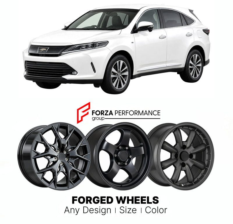 FORGED WHEELS RIMS for TOYOTA HARRIER XU60 FACELIFT 2017 - 2020