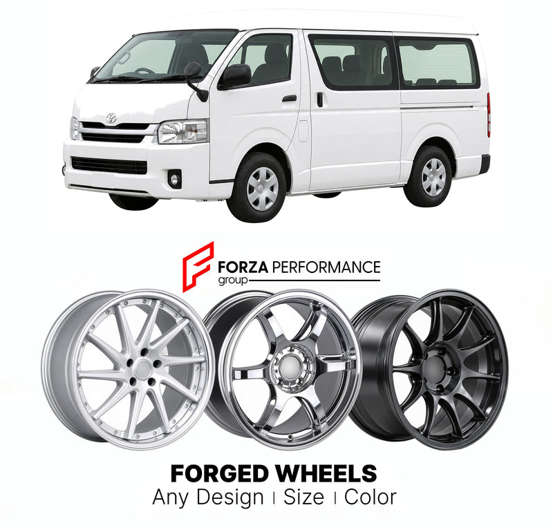 FORGED WHEELS RIMS for TOYOTA HIACE H200 FACELIFT 2014+