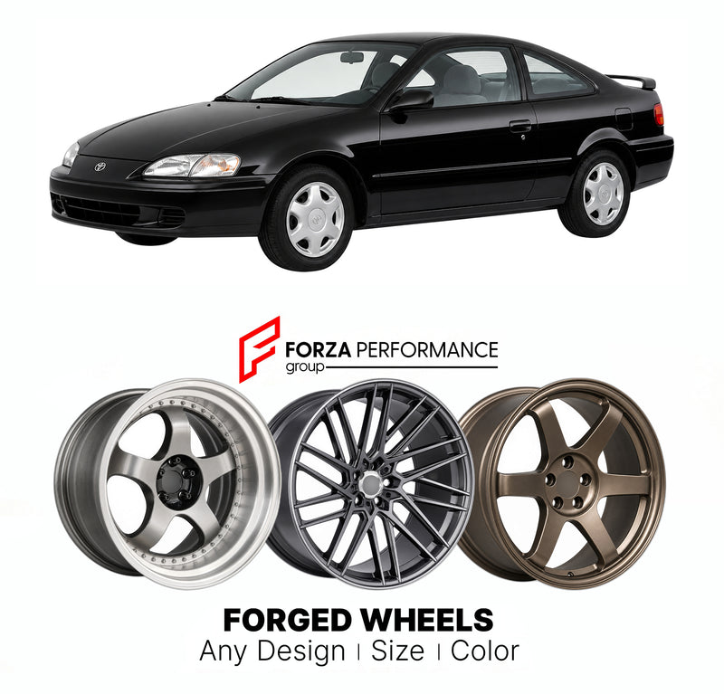 CUSTOM CLASSIC VINTAGE RESTOMOD RETRO OLD SCHOOL FORGED WHEELS RIMS for TOYOTA PASEO EL54 1995 - 1999