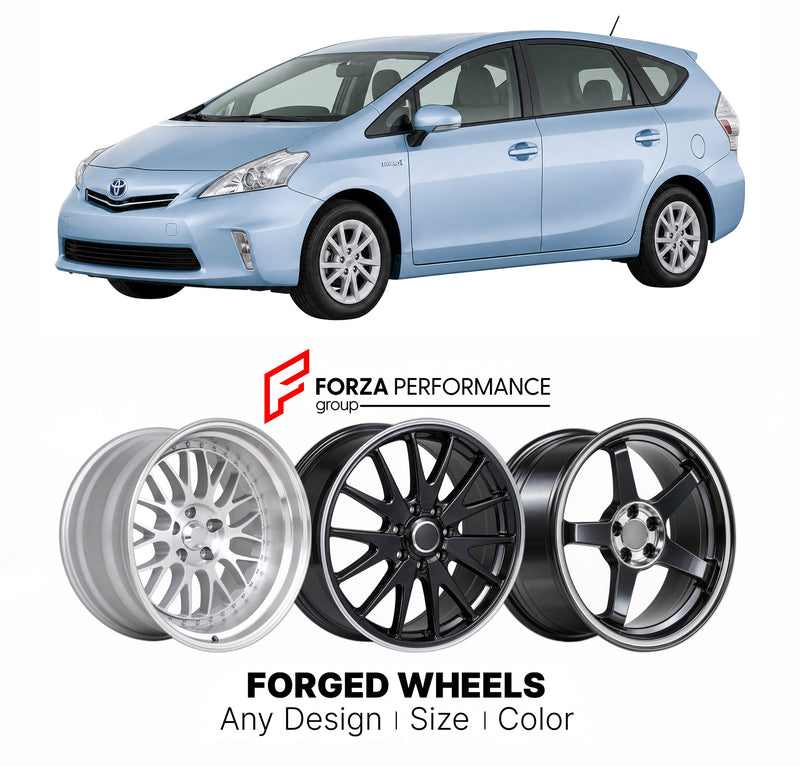 FORGED WHEELS RIMS for TOYOTA PRIUS V PRIUS+ ZVW40 ZVW41 2011 - 2014