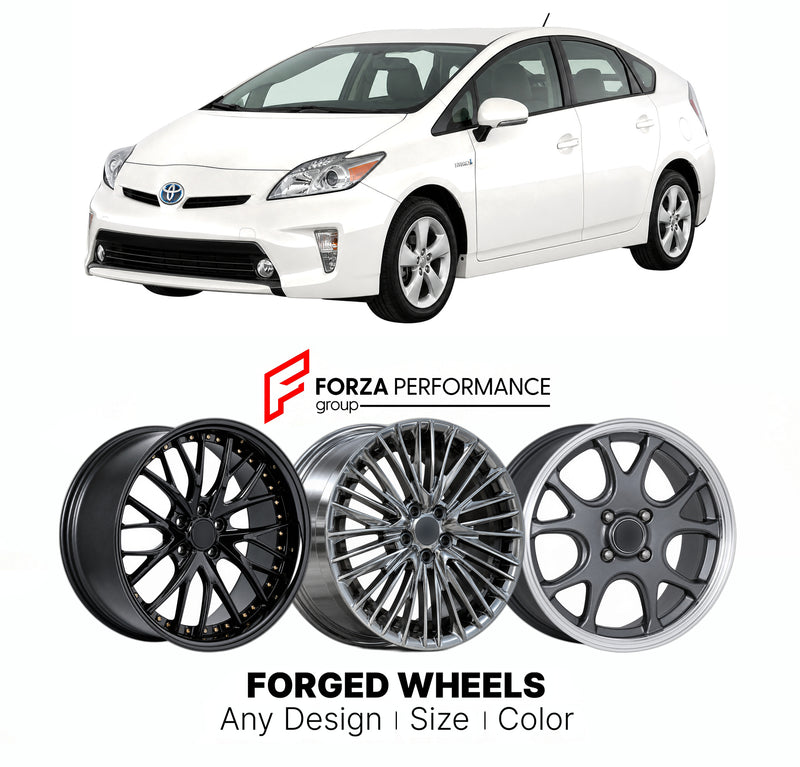FORGED WHEELS RIMS for TOYOTA PRIUS XW30 FACELIFT 2012 - 2015
