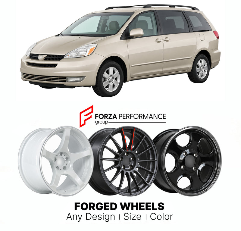 FORGED WHEELS RIMS for TOYOTA SIENNA XL20 2003 - 2005