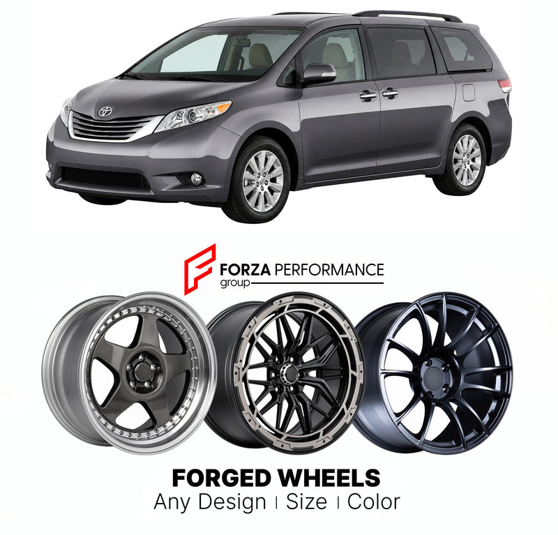 FORGED WHEELS RIMS for TOYOTA SIENNA XL30 2010 - 2014