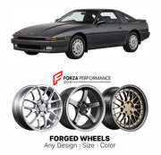 CUSTOM CLASSIC VINTAGE RESTOMOD RETRO OLD SCHOOL FORGED WHEELS RIMS for TOYOTA SUPRA A70 1986 - 1988

Custom forged wheels for Toyota Supra A70 1986 - 1988. Classic, vintage, restomod and retro JDM wheel designs made to order in custom sizes, offsets, colors and finishes with guaranteed fitment.

We manufacture premium quality forged wheels rims for Toyota Supra A70 1986 - 1988 in any design, size, color.

JDM WHEEL DESIGNS: our Japanese collection for sports cars and coupes includes designs inspired by Ray