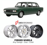 CUSTOM CLASSIC VINTAGE RESTOMOD RETRO OLD SCHOOL FORGED WHEELS RIMS for TRIUMPH 1500 1970 - 1976

Custom forged wheels for Triumph 1500 1970 - 1976. Classic, vintage, restomod wheel designs made to order in custom sizes, offsets, colors and finishes.

We manufacture premium quality forged wheels rims for Triumph 1500 1970 - 1976 in any design, size, color.

THIS WHEEL DESIGN CAN BE CUSTOM-MADE FOR YOUR CAR IN ANY SIZE AND COLOR OPTIONS
Available in monoblock, 2-piece, 3-piece, duoblock, beadlock
3D wheel re