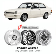 CUSTOM CLASSIC VINTAGE RESTOMOD RETRO OLD SCHOOL FORGED WHEELS RIMS for VAUXHALL CHEVETTE HS HSR GROUP 4 HOMOLOGATION 1976 - 1981

Custom forged wheels for Vauxhall Chevette HS HSR Group 4 Homologation 1976 - 1981. Classic, vintage, restomod wheel designs made to order in custom sizes, offsets, colors and finishes.

We manufacture premium quality forged wheels rims for Vauxhall Chevette HS HSR Group 4 Homologation 1976 - 1981 in any design, size, color.

THIS WHEEL DESIGN CAN BE CUSTOM-MADE FOR YOUR CAR IN 