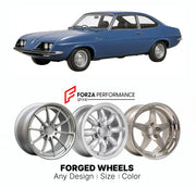 CUSTOM CLASSIC VINTAGE RESTOMOD RETRO OLD SCHOOL FORGED WHEELS RIMS for VAUXHALL HP FIRENZA DROOPSNOOT 1973 - 1975

Custom forged wheels for Vauxhall HP Firenza Droopsnoot 1973 - 1975. Classic, vintage, restomod wheel designs made to order in custom sizes, offsets, colors and finishes.

We manufacture premium quality forged wheels rims for Vauxhall HP Firenza Droopsnoot 1973 - 1975 in any design, size, color.

THIS WHEEL DESIGN CAN BE CUSTOM-MADE FOR YOUR CAR IN ANY SIZE AND COLOR OPTIONS
Available in monob