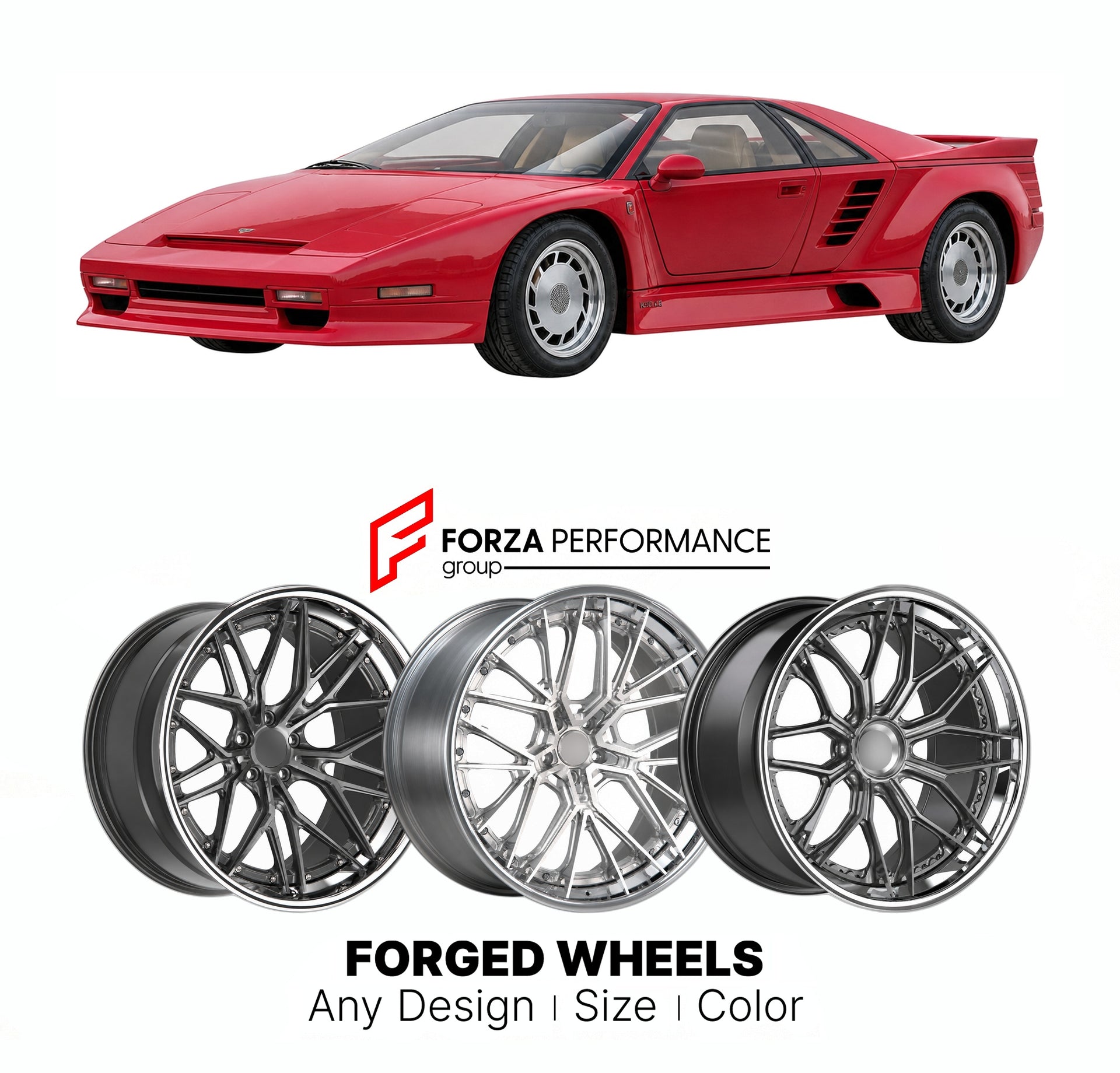 FORGED WHEELS RIMS for VECTOR M12 BASE 1995 - 1999

Custom forged wheels for Vector M12 Base 1995 - 1999. Made-to-order monoblock, 2-piece and 3-piece rims in custom sizes, offsets, colors and finishes with guaranteed fitment.

We manufacture premium quality forged wheels rims for Vector M12 Base 1995 - 1999 in any design, size, color.

THIS WHEEL DESIGN CAN BE CUSTOM-MADE FOR YOUR CAR IN ANY SIZE AND COLOR OPTIONS
Available in monoblock, 2-piece, 3-piece, duoblock, beadlock
3D wheel renderings are provided