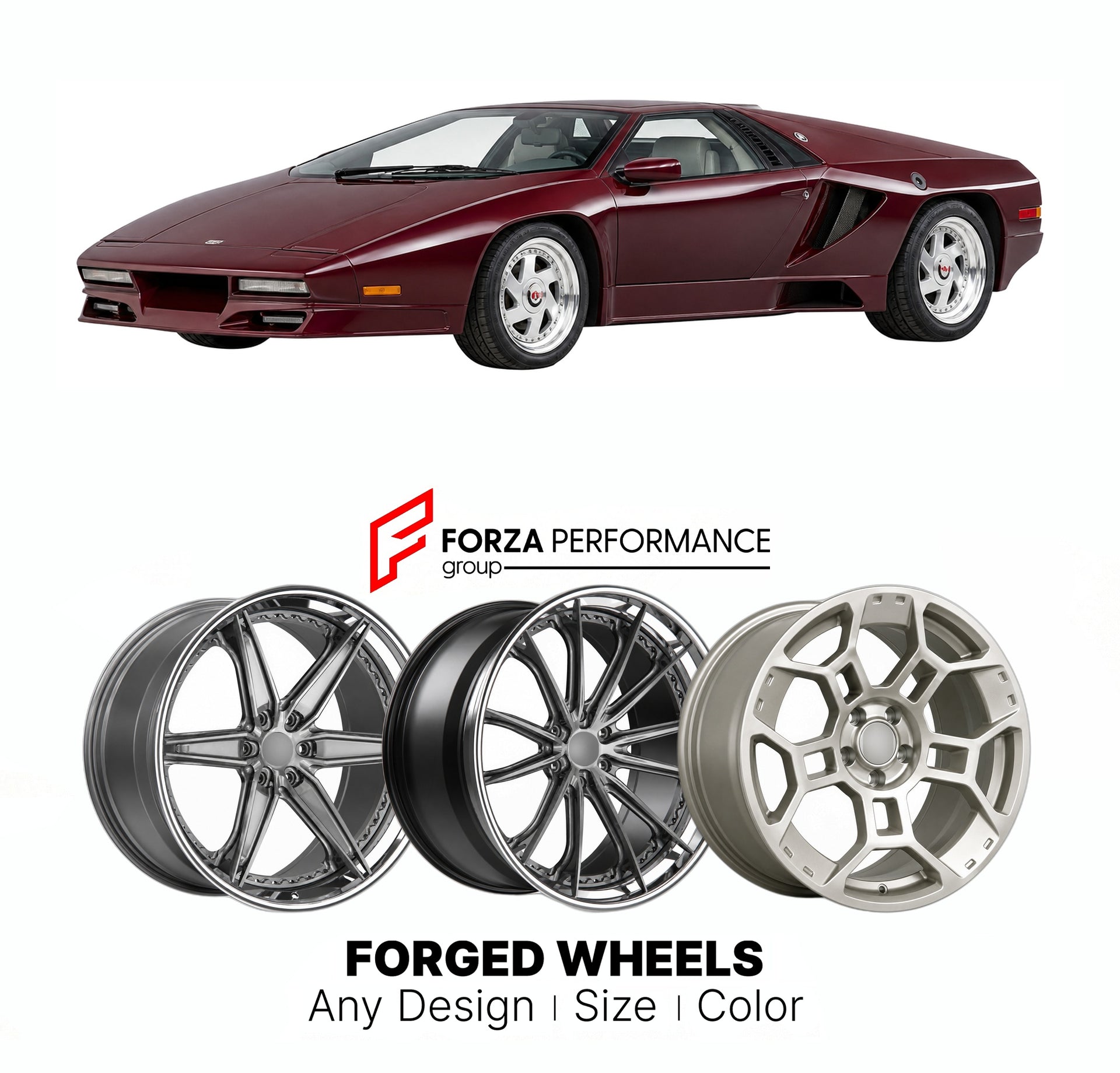 FORGED WHEELS RIMS for VECTOR WX-8 1995 - 1995

Custom forged wheels for Vector WX-8 1995 - 1995. Made-to-order monoblock, 2-piece and 3-piece rims in custom sizes, offsets, colors and finishes with guaranteed fitment.

We manufacture premium quality forged wheels rims for Vector WX-8 1995 - 1995 in any design, size, color.

THIS WHEEL DESIGN CAN BE CUSTOM-MADE FOR YOUR CAR IN ANY SIZE AND COLOR OPTIONS
Available in monoblock, 2-piece, 3-piece, duoblock, beadlock
3D wheel renderings are provided according t