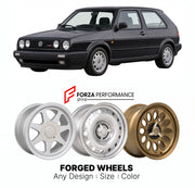 CUSTOM CLASSIC VINTAGE RESTOMOD RETRO OLD SCHOOL FORGED WHEELS RIMS for VOLKSWAGEN E GOLF G60 1989 - 1990

Custom forged wheels for Volkswagen E Golf G60 1989 - 1990. Classic, vintage, restomod wheel designs made to order in custom sizes, offsets, colors and finishes.

We manufacture premium quality forged wheels rims for Volkswagen E Golf G60 1989 - 1990 in any design, size, color.

THIS WHEEL DESIGN CAN BE CUSTOM-MADE FOR YOUR CAR IN ANY SIZE AND COLOR OPTIONS
Available in monoblock, 2-piece, 3-piece, duo