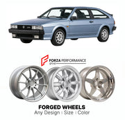 CUSTOM CLASSIC VINTAGE RESTOMOD RETRO OLD SCHOOL FORGED WHEELS RIMS for VOLKSWAGEN SCIROCCO GTX MK 2 1982 - 1992

Custom forged wheels for Volkswagen Scirocco GTX MK 2 1982 - 1992. Classic, vintage, restomod wheel designs made to order in custom sizes, offsets, colors and finishes.

We manufacture premium quality forged wheels rims for Volkswagen Scirocco GTX MK 2 1982 - 1992 in any design, size, color.

THIS WHEEL DESIGN CAN BE CUSTOM-MADE FOR YOUR CAR IN ANY SIZE AND COLOR OPTIONS
Available in monoblock, 