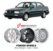 CUSTOM CLASSIC VINTAGE RESTOMOD RETRO OLD SCHOOL FORGED WHEELS RIMS for VOLKSWAGEN VENTO JETTA MK 3 1992 - 1999

Custom forged wheels for Volkswagen Vento Jetta MK 3 1992 - 1999. Classic, vintage, restomod wheel designs made to order in custom sizes, offsets, colors and finishes.

We manufacture premium quality forged wheels rims for Volkswagen Vento Jetta MK 3 1992 - 1999 in any design, size, color.

THIS WHEEL DESIGN CAN BE CUSTOM-MADE FOR YOUR CAR IN ANY SIZE AND COLOR OPTIONS
Available in monoblock, 2-p