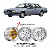 CUSTOM CLASSIC VINTAGE RESTOMOD RETRO OLD SCHOOL FORGED WHEELS RIMS for VOLVO 780 BERTONE 1985 - 1990

Custom forged wheels for Volvo 780 Bertone 1985 - 1990. Classic, vintage, restomod wheel designs made to order in custom sizes, offsets, colors and finishes.

We manufacture premium quality forged wheels rims for Volvo 780 Bertone 1985 - 1990 in any design, size, color.

THIS WHEEL DESIGN CAN BE CUSTOM-MADE FOR YOUR CAR IN ANY SIZE AND COLOR OPTIONS
Available in monoblock, 2-piece, 3-piece, duoblock, beadl