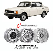 CUSTOM CLASSIC VINTAGE RESTOMOD RETRO OLD SCHOOL FORGED WHEELS RIMS for WARTBURG 1.3 FINAL 1988 - 1991

Custom forged wheels for Wartburg 1.3 Final 1988 - 1991. Classic, vintage, restomod wheel designs made to order in custom sizes, offsets, colors and finishes.

We manufacture premium quality forged wheels rims for Wartburg 1.3 Final 1988 - 1991 in any design, size, color.

THIS WHEEL DESIGN CAN BE CUSTOM-MADE FOR YOUR CAR IN ANY SIZE AND COLOR OPTIONS
Available in monoblock, 2-piece, 3-piece, duoblock, be