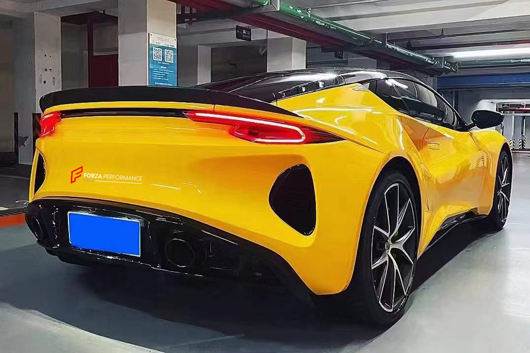 Emira Rear Spoiler DRY CARBON REAR SPOILER for LOTUS EMIRA 2022+ – Forza Performance Group