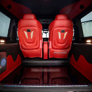 LUXURY INTERIOR PREMIUM CAR SEATS FOR MERCEDES BENZ G CLASS W465 W464 W463A W463 G350 G400 G450 G500 G550 2002+

Executive four-seater aviation seat. Subvert the rear row and reshape the flagship luxury experience.

Adaptation of all models: 02-18 old model / 19-26 new model full coverage, non-destructive installation of the original car hole position.

Sedentary and comfortable in first class: thickened high-elastic memory foam, 165° lying flat + independent adjustment, unlock the president's rest mode.

A