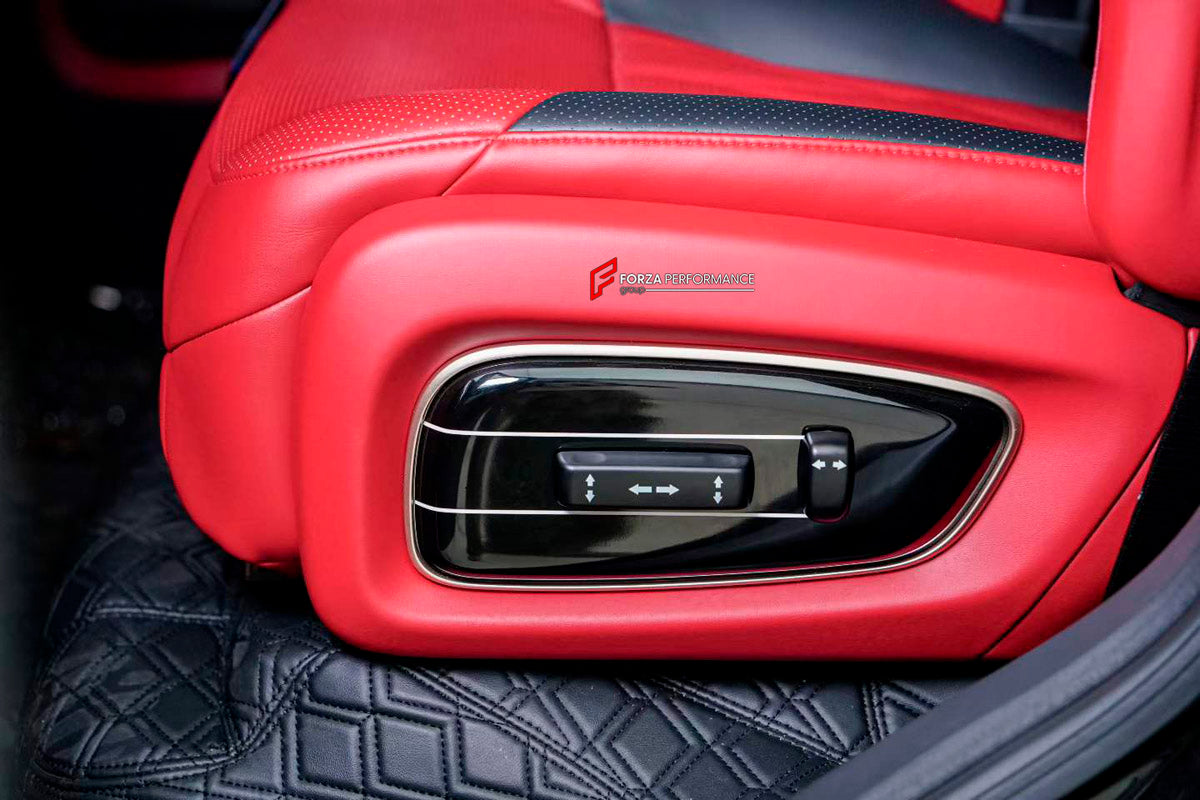 LUXURY INTERIOR PREMIUM CAR SEATS FOR MERCEDES BENZ G CLASS W465 W464 W463A W463 G350 G400 G450 G500 G550 2002+

Executive four-seater aviation seat. Subvert the rear row and reshape the flagship luxury experience.

Adaptation of all models: 02-18 old model / 19-26 new model full coverage, non-destructive installation of the original car hole position.

Sedentary and comfortable in first class: thickened high-elastic memory foam, 165° lying flat + independent adjustment, unlock the president's rest mode.

A