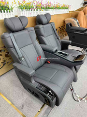 LUXURY VIP SEATS SET for AUDI Q7 4M FACELIFT 2019+

Functions: Ventilation, heating, massage, touch screen, zero gravity, folding tabel, refrigerator, adjustments, cup holders.

Instalation on the original car screw hole position.

NOTE: Professional installation is required.

CONTACT US FOR PRICING

Why “Contact Us for Pricing”?