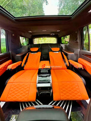LUXURY VIP SEATS SET for CADILLAC ESCALADE 2021 - 2024

Functions: Ventilation, heating, massage, touch screen, zero gravity, folding tabel, refrigerator, adjustments, cup holders.

Instalation on the original car screw hole position.

NOTE: Professional installation is required.

CONTACT US FOR PRICING