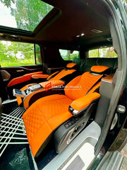 LUXURY VIP SEATS SET for CADILLAC ESCALADE 2021 - 2024

Functions: Ventilation, heating, massage, touch screen, zero gravity, folding tabel, refrigerator, adjustments, cup holders.

Instalation on the original car screw hole position.

NOTE: Professional installation is required.

CONTACT US FOR PRICING