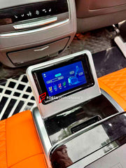 LUXURY VIP SEATS SET for CADILLAC ESCALADE 2021 - 2024

Functions: Ventilation, heating, massage, touch screen, zero gravity, folding tabel, refrigerator, adjustments, cup holders.

Instalation on the original car screw hole position.

NOTE: Professional installation is required.

CONTACT US FOR PRICING