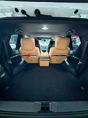 LUXURY VIP SEATS SET for LEXUS LX600

Functions: Ventilation, heating, massage, touch screen, folding tabel, refrigerator, adjustments, cup holders.

Seats moved 10cm back for more leg space.

Instalation on the original car screw hole position.

NOTE: Professional installation is required.

CONTACT US FOR PRICING