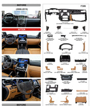 INTERIOR UPGRADE KIT FOR LEXUS LX570 2008-2015 UPGRADE TO LX600 INTERIOR