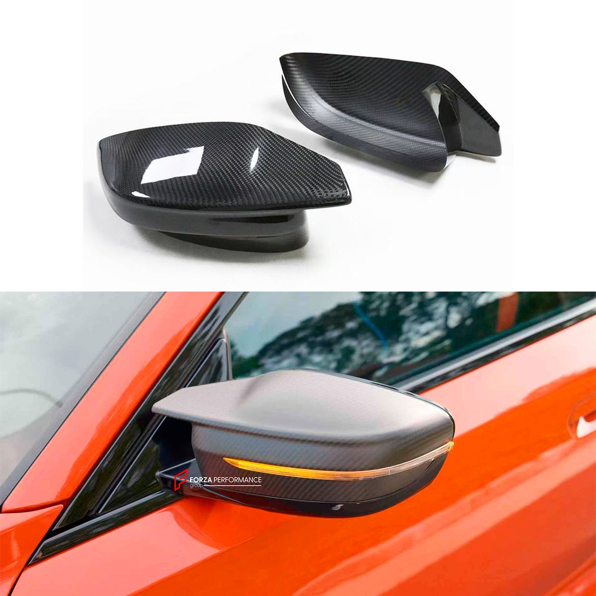 CARBON FIBER SIDE MIRROR COVER FOR BMW M3 G80 M4 G82 2020+