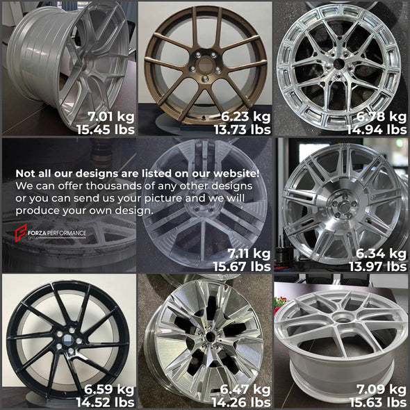 FORGED MAGNESIUM WHEELS HQ for PORSCHE 911 991