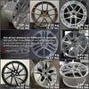 FORGED MAGNESIUM WHEELS H-6 for LAMBORGHINI AVENTADOR LP580 LP620