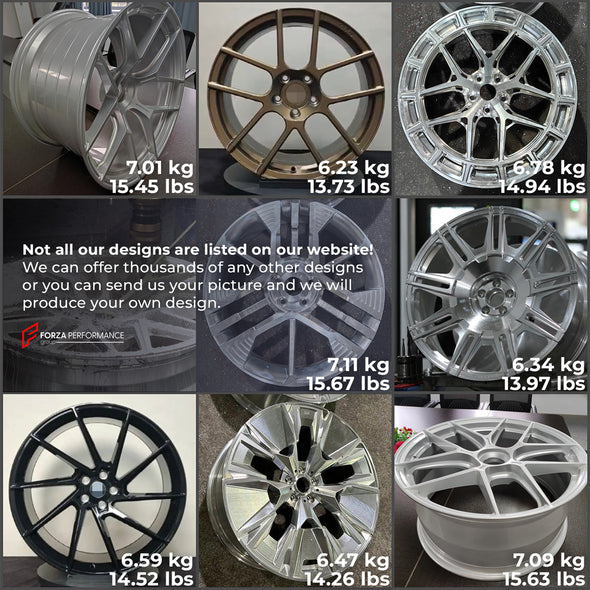 FORGED MAGNESIUM WHEELS for Porsche 911 991.1 GT3RS