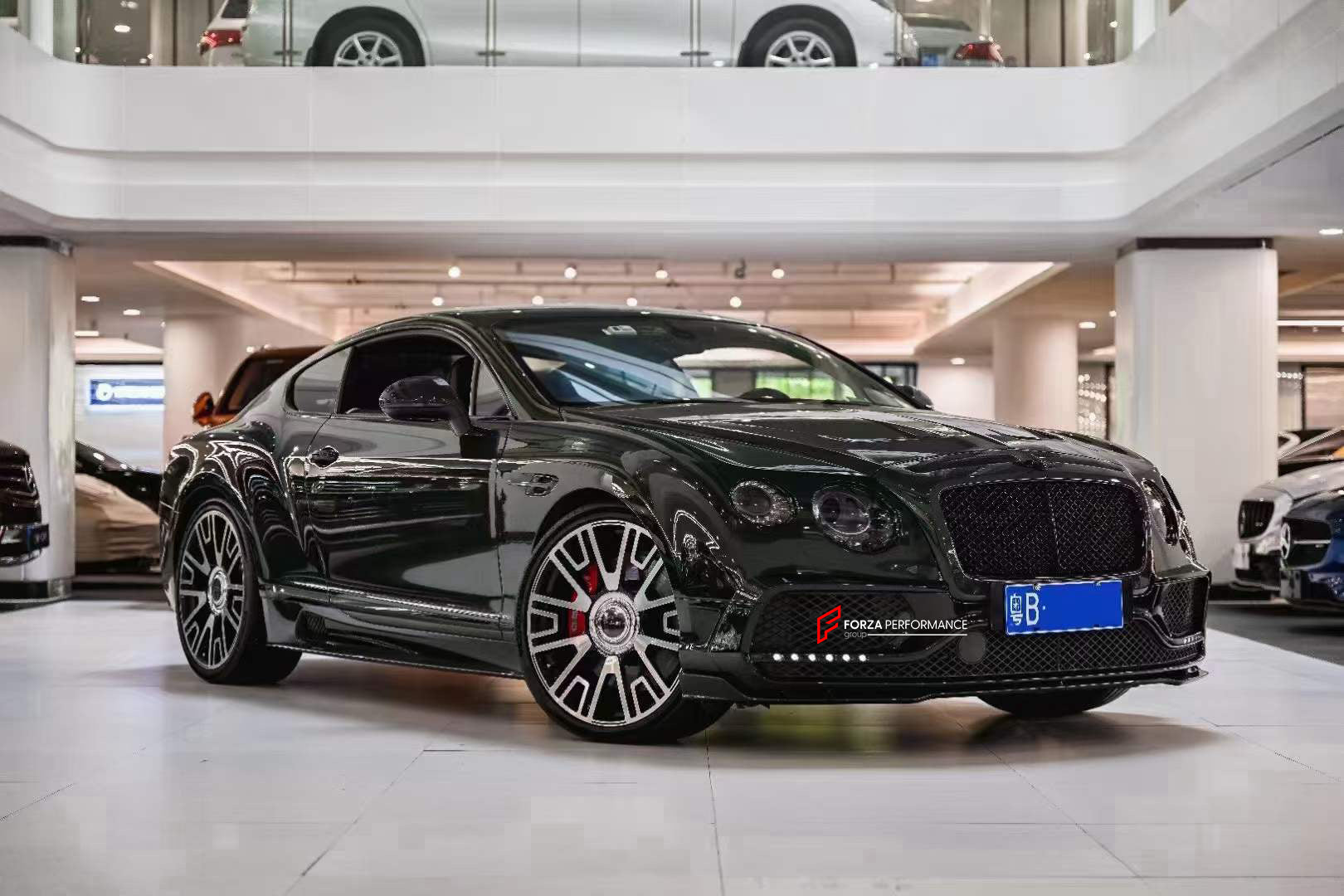 BODY KIT FOR BENTLEY CONTINENTAL GT 2011-2018

Set includes:

Front Bumper Assembly

Front Lip
Hood/Bonnet
Mirror Covers

Side Fenders
Side Fender Vents
Side Skirts
Rear Bumper Assembly
Rear Diffuser

Rear Canards
Trunk Spoiler

Material: Carbon + FRP Fiberglass

Note: Professional installation is required

CONTACT US FOR PRICING

Payment ►
Visa
Mastercard
PayPal with a credit card (add 4.4% at checkout)
Payoneer
Cryptocurrency
Shipment ►
By express DHL/UPS/TNT/FedEx
To the local international airport
Speci