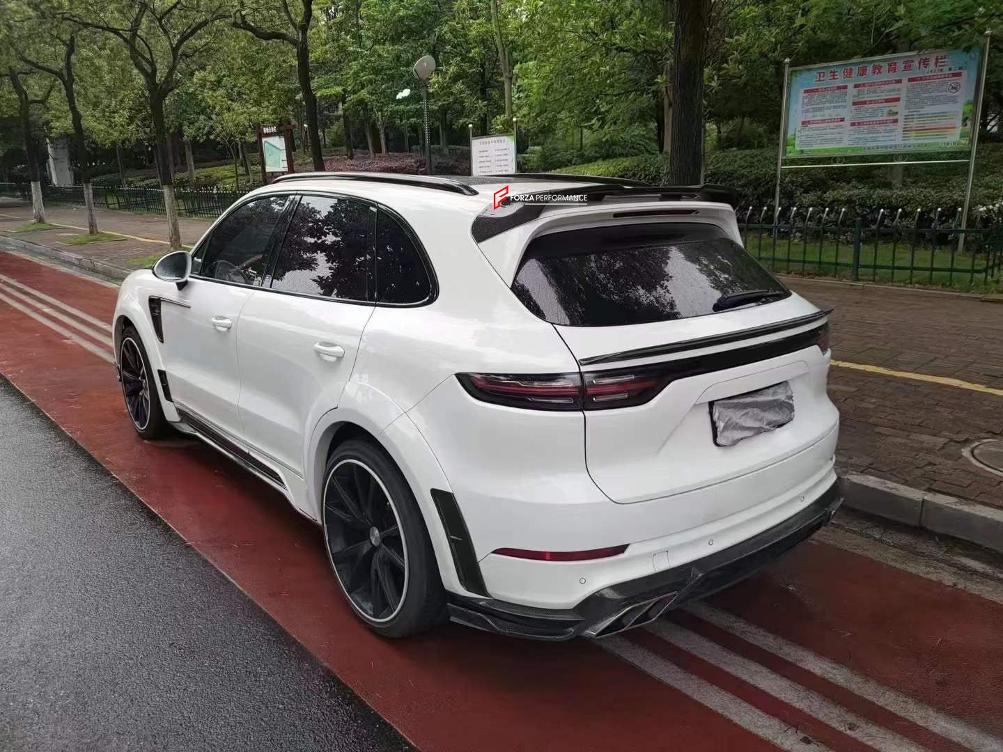 MANSORY DESIGN Wide Carbon Body Kit for PORSCHE CAYENNE III 9Y0 2018+