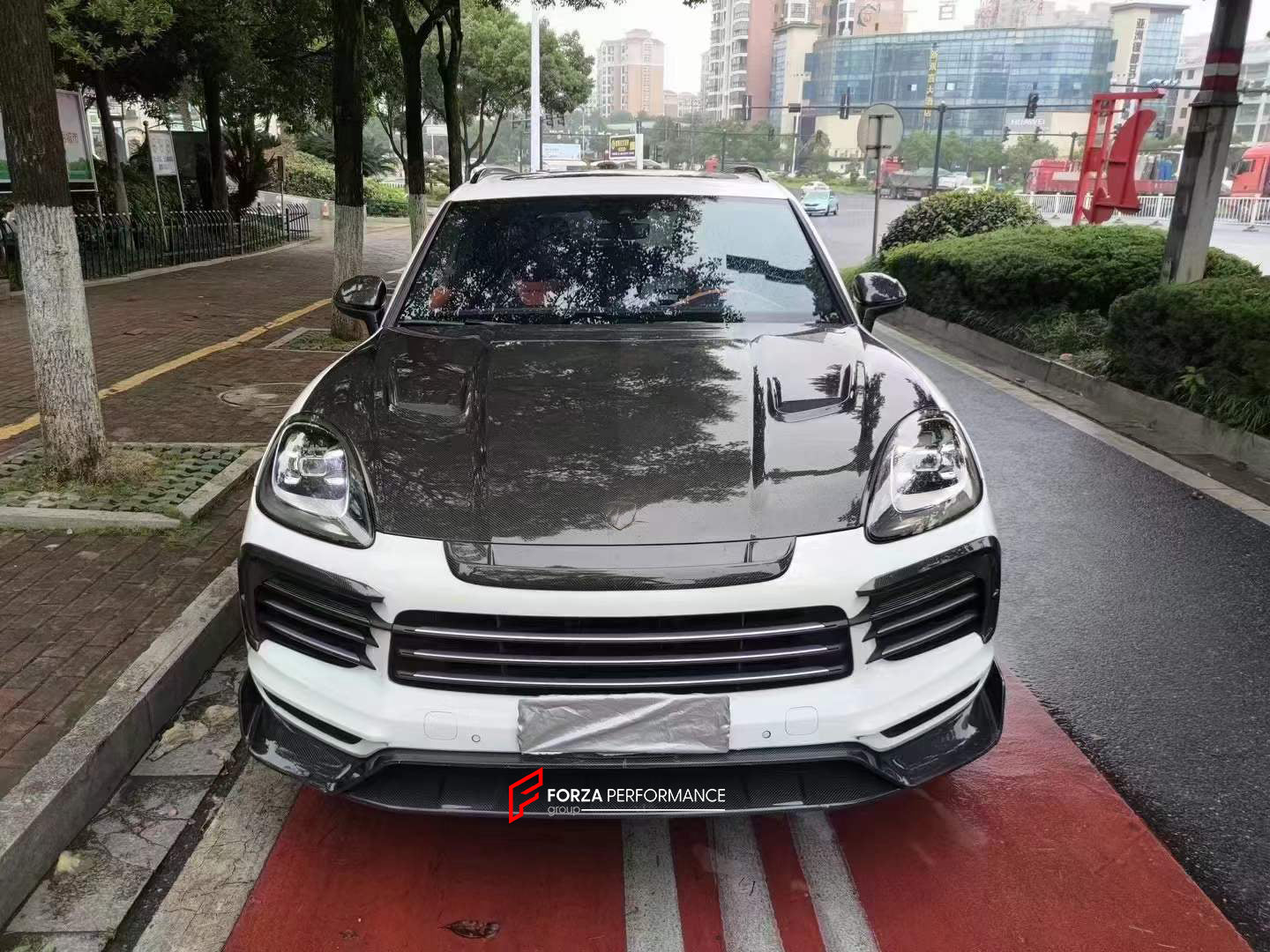 MANSORY DESIGN Wide Carbon Body Kit for PORSCHE CAYENNE III 9Y0 2018+