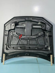 DRY CARBON HOOD for AUDI Q8 2019 - 2023  Set includes:  Hood