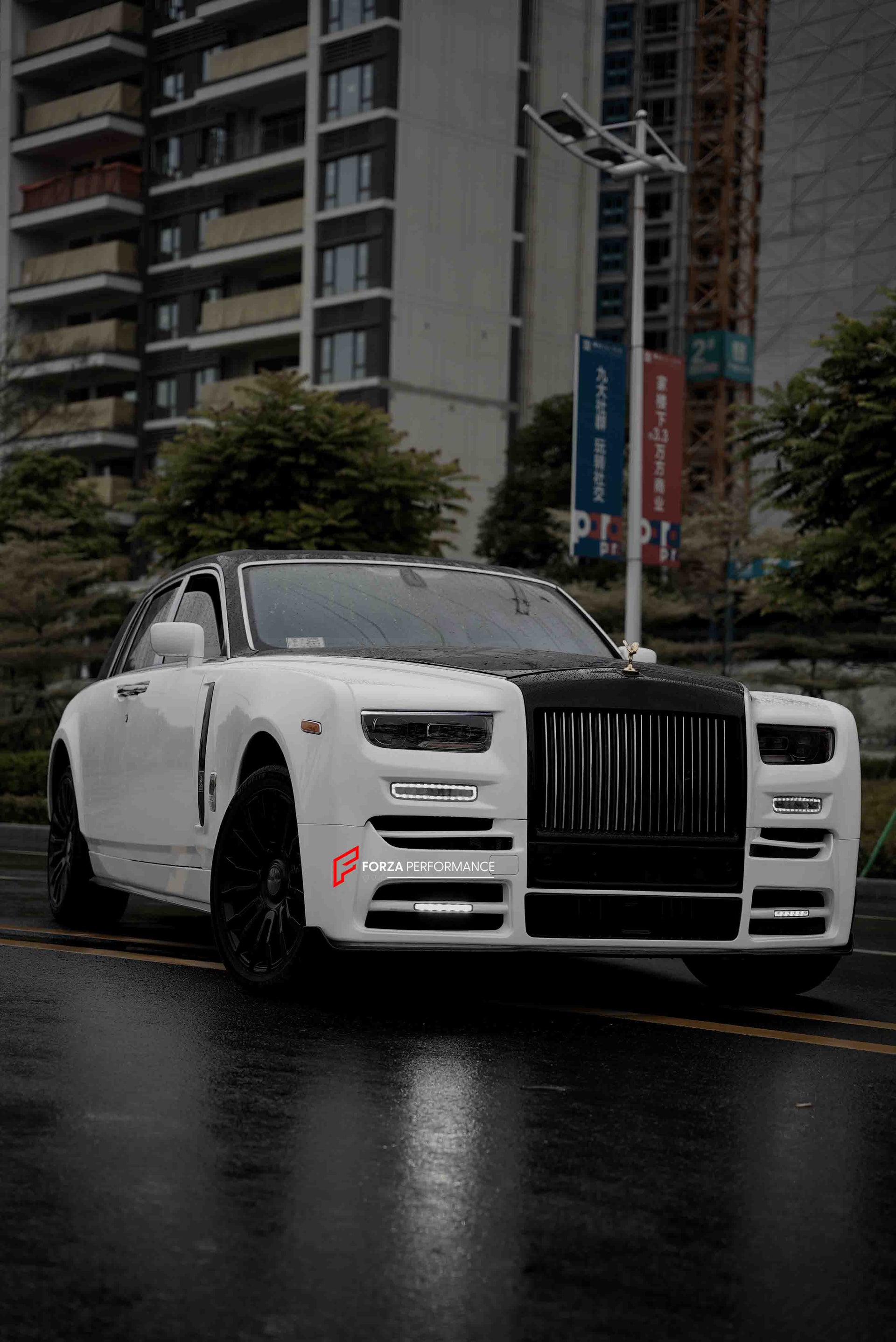 MANSORY STYLE CONVERSION CARBON BODY KIT FOR ROLLS ROYCE PHANTOM 2004-2012 to 8th Gen