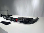MANSORY DRY CARBON REAR DIFFUSER WITH EXHAUST TIPS FOR MERCEDES-BENZ S-CLASS W223 2020+