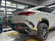 CARBON BODY KIT FOR MERCEDES BENZ GLE COUPE C167

Set includes:

Front lip
Front Canards

Rear Roof Spoiler

Rear Bumper with exhaust tips
Rear Side Canards
Side Fenders
Side Skirts

MATERIAL: Carbon

Payment ►
Visa

Mastercard

PayPal with a credit card (add 4.4% at checkout)
Payoneer
Cryptocurrency
Shipment ►
By express DHL/UPS/TNT/FedEx
To the local international airport
Special line by air
Special line by the sea
To Europe and the UK by train

Please let us know which shipping option you prefer.
