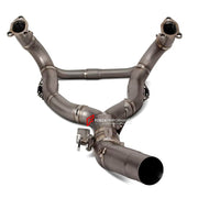 MANUAL VALVED TITANIUM MOTORCYCLE EXHAUST SYSTEM for BMW R1300GS R RS

Set include:

Header
2-1 Merge Collector
Manual Valve
Mid pipe


Material: Titanium (can be made in Stainless Steel)

NOTE:&nbsp;Professional installation is required.

FEATURES:

Engineered Digital prototyping using 3D CAD design software, each car model chassis has been 3D laser scanned in the factor
Factory run all test cars on Italian 1200HP Dyno machine, to make the best performance design of exhaust
CNC bending machine accurately b
