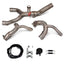 MANUAL VALVED TITANIUM MOTORCYCLE EXHAUST SYSTEM for BMW R1300GS R RS

Set include:

Header
2-1 Merge Collector
Manual Valve
Mid pipe


Material: Titanium + Stainless Steel

NOTE:&nbsp;Professional installation is required.

FEATURES:

Engineered Digital prototyping using 3D CAD design software, each car model chassis has been 3D laser scanned in the factor
Factory run all test cars on Italian 1200HP Dyno machine, to make the best performance design of exhaust
CNC bending machine accurately bends the tube a