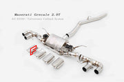 VALVED EXHAUST CATBACK MUFFLER FOR MASERATI GRECALE 2.0 2023